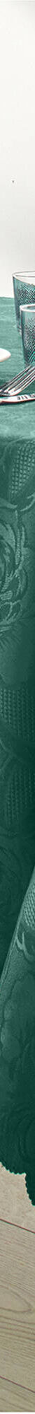 Nappe jacquard damassé (vert bouteille) Nappe jacquard damassé (vert bouteille)